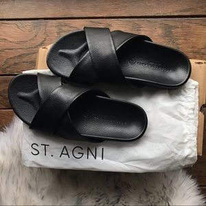 ST. AGNI Crossover Sandals
